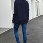 Hannah Lea Round Neck Dropped Shoulder Sweater 🦋