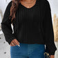 Women's BeautyEve Plus Size Drawstring Dropped Shoulder Hooded T-Shirt