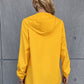 Zip Up Long Sleeve Hooded Watertight Jacket