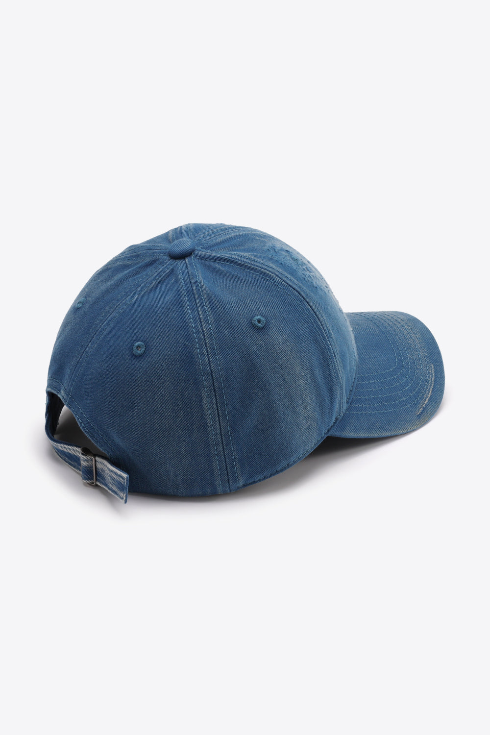 Zelda&ClaraC Distressed Adjustable Baseball Cap