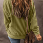Round Neck Dropped Shoulder Sweatshirt