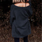 FULL SIZE Open Front Dropped Shoulder Cardigan with Pockets