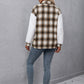 Outer Adventure Plaid Collared Neck Button Down Jacket