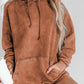 Full Size Long Sleeve Front Pocket Hoodie