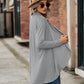 Open Front Long Sleeve Cardigan