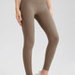 Basic Style High-Stretch Wide Waistband Sport Leggings