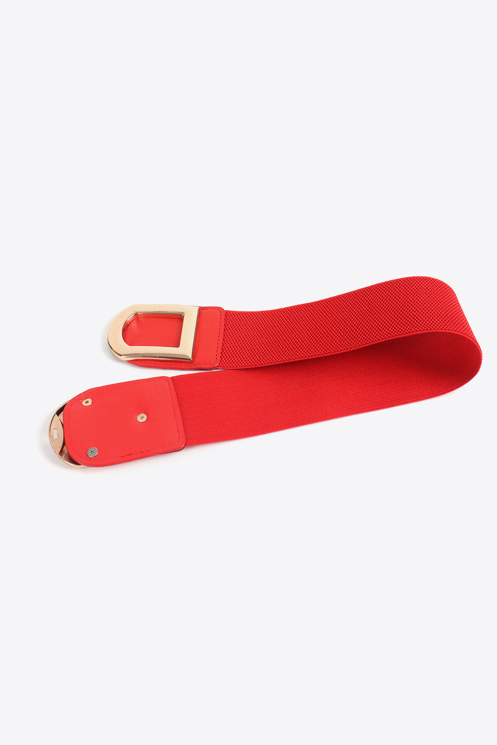 Jessica Anne Beauty Double D Buckle PU Belt