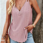 Eyelet V-Neck Double Strap Cami