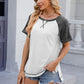 Round Neck Short Sleeve T-Shirt