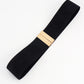 Women's Alloy Buckle Elastic Belt