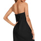 Full Size Strapless Robe with pocket