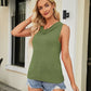 Cowl Neck Knit Vest
