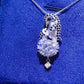 2 Carat Moissanite 925 Sterling Silver Necklace