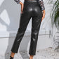 Justine&CC Zip-Up High Waist Straight Leg Pants