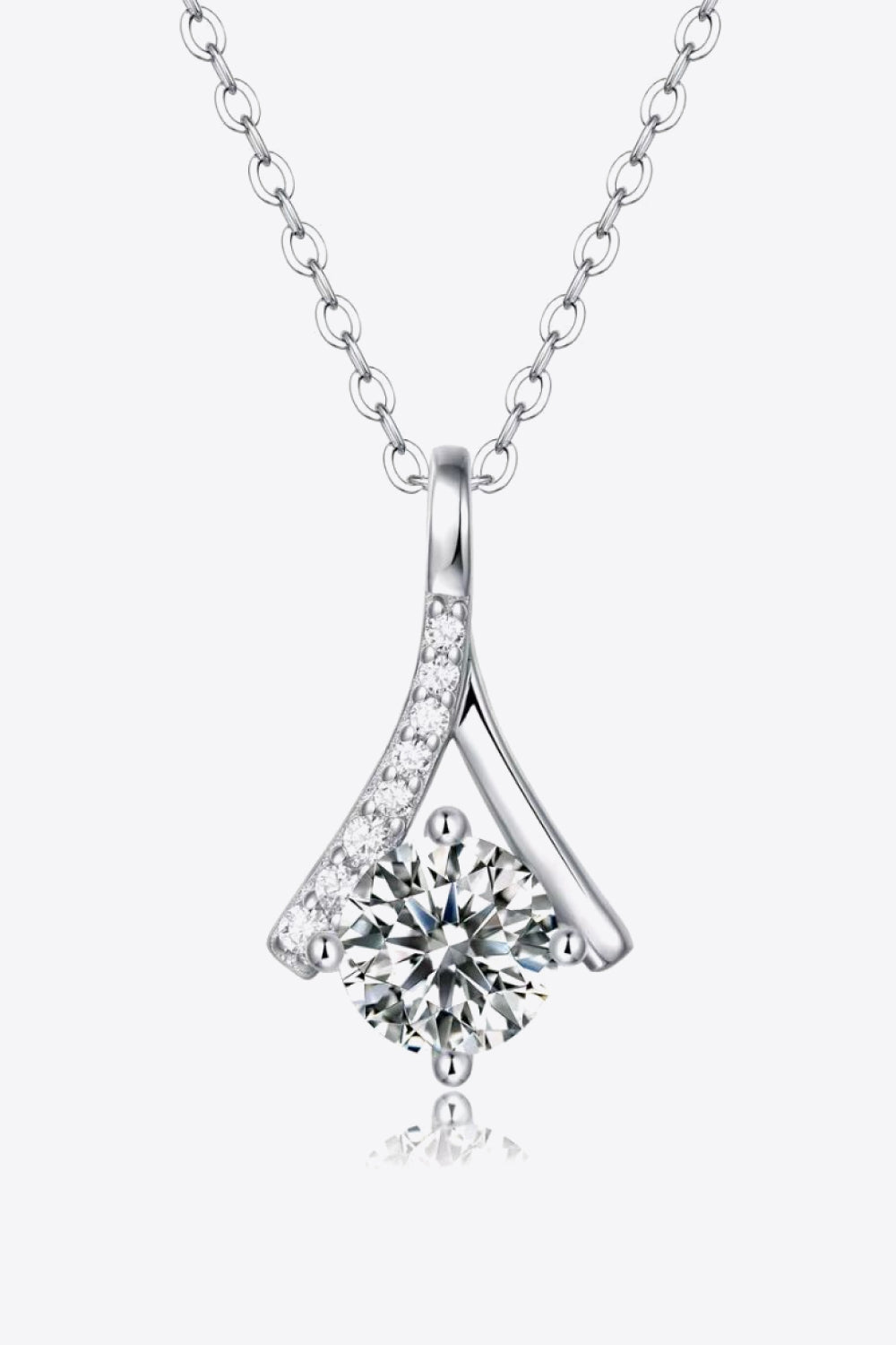 Women's Special Occasion 1 Carat Moissanite Pendant Necklace