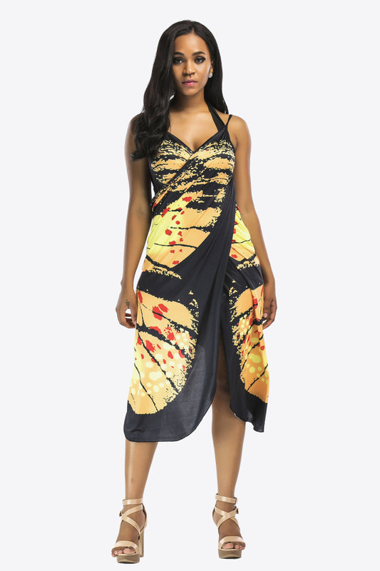NY SWIM Butterfly Spaghetti Strap Cover Up