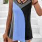 Women's Full Size Color Block Tank Top