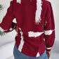 Printed Collared Neck Button Up Shirt