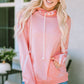 Malibu Dreams Printed Long Sleeve Hoodie with Pocket