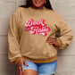 Simply Love CHRISTMAS Full Size DECK THE HALLS Graphic Sweatshirt