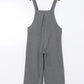Pocketed Wide Leg Overall