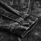 Washed Button Down Dropped Shoulder Jacket