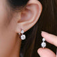 1.3 Carat Moissanite 925 Sterling Silver Earrings