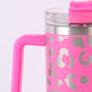Mugie 40 Oz Leopard Stainless Steel Tumbler in Assorted Colors