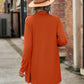 Full Size Open Front Long Sleeve Cardigan