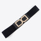 Jessica Anne Beauty Double D Buckle PU Belt