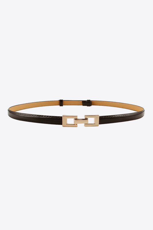 GorgeousNights PU Skinny Belt