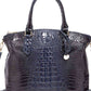 Ava Mea PU Croc Leather Handbag