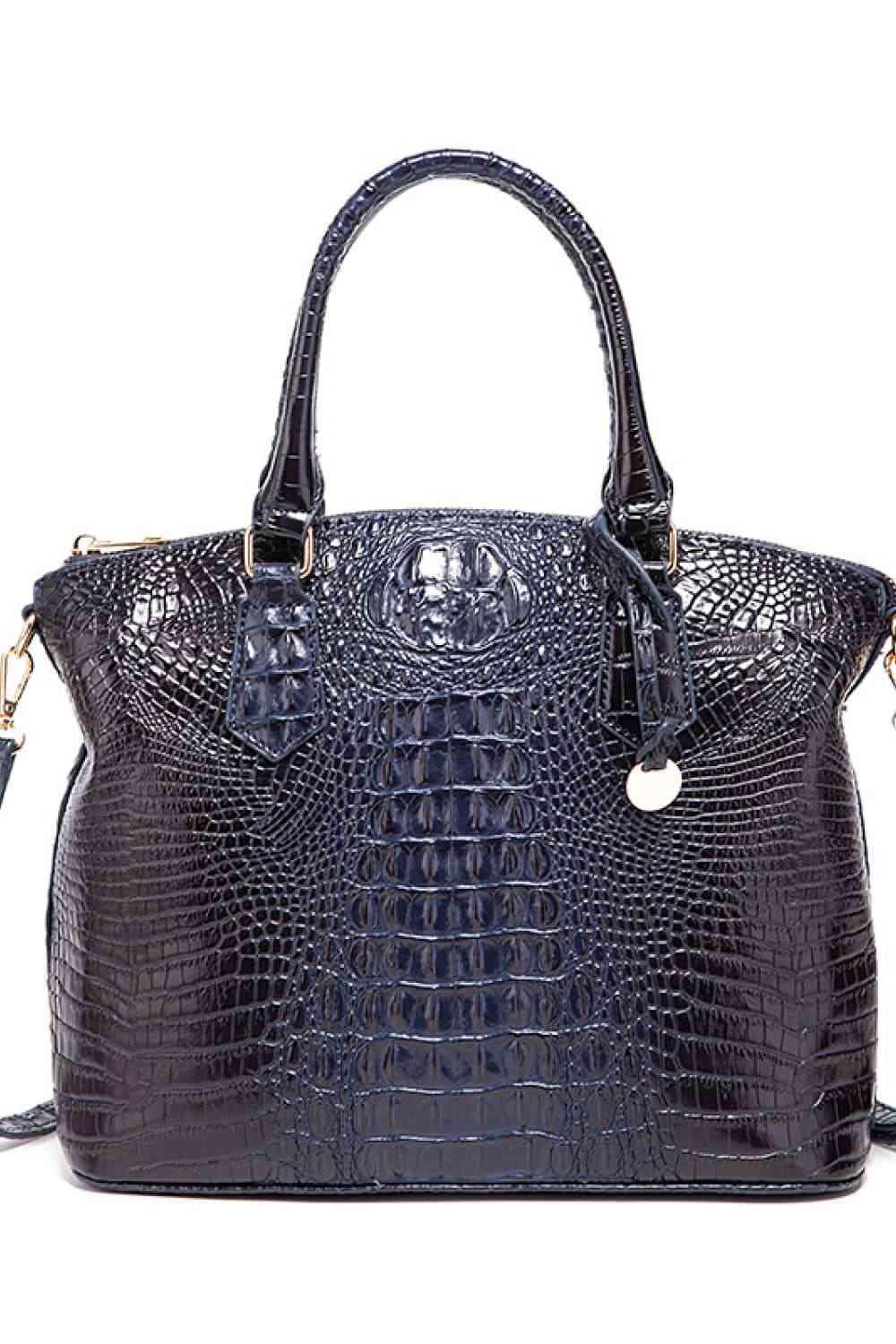 Ava Mea PU Croc Leather Handbag