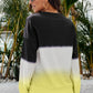 Women's Full Size Tie-Dye Drop Shoulder Round Neck Sweatshirt