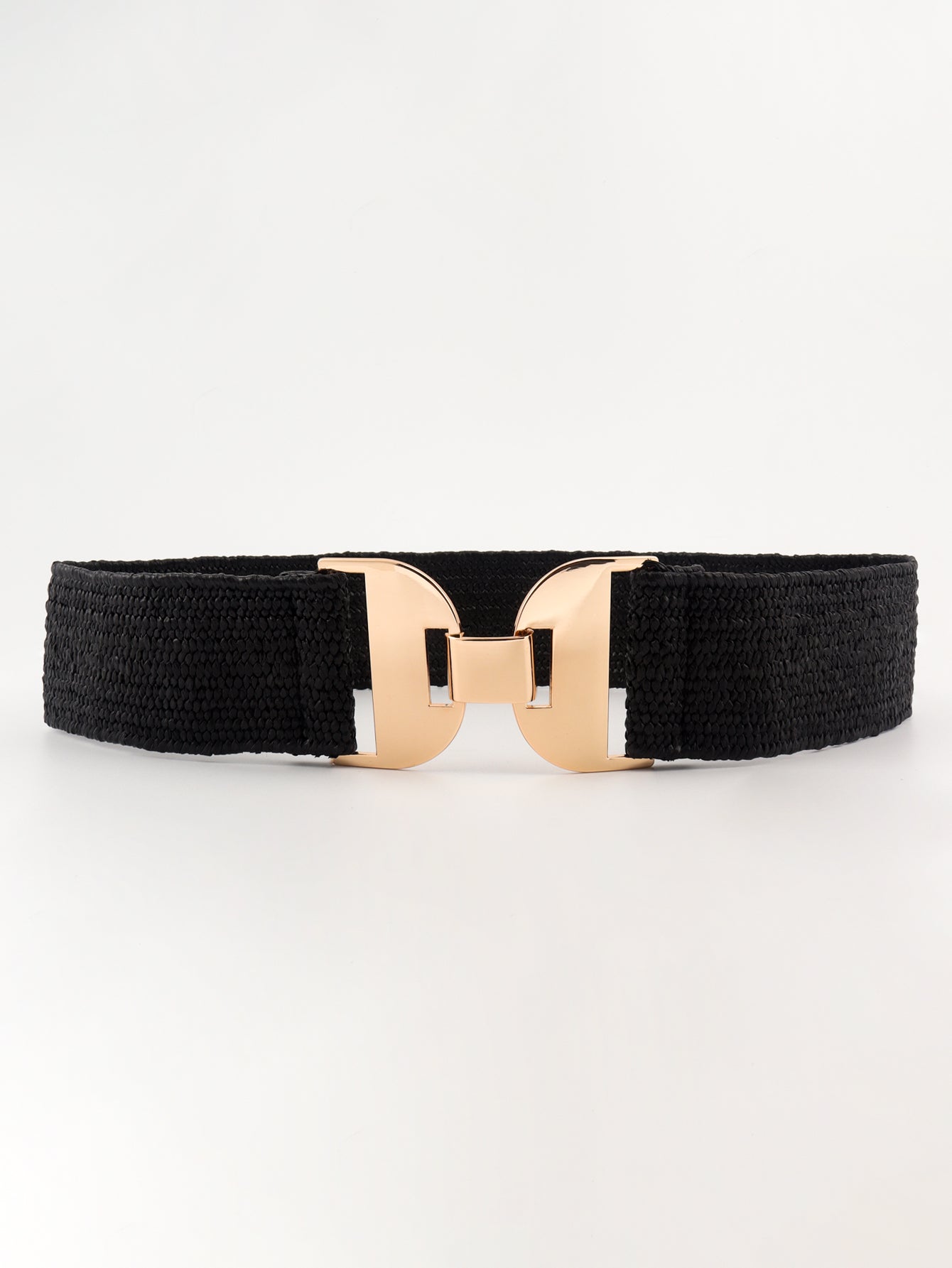 Women's Alloy Buckle Elastic Belt