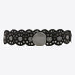 One Size Round Shape PU Leather Belt