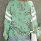 Paisley Dropped Shoulder T-Shirt