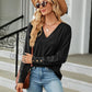 Full Size V-Neck Long Sleeve T-Shirt