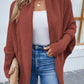 SkyMarie Open Front Long Sleeve Cardigan