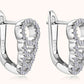 Moissanite 925 Sterling Silver Earrings