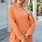 Full Size Round Neck Dropped Shoulder THANKFUL Graphic Sweatshirt