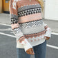 Round Neck Drop Shoulder Sweater