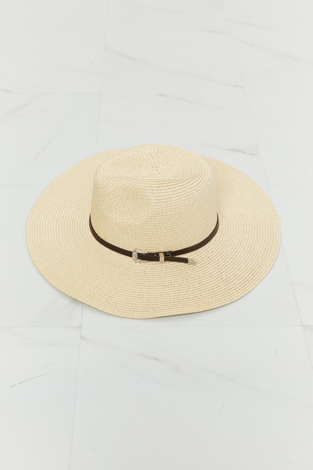Fame Boho Summer Straw Fedora Hat *