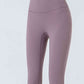 Full Size Wide Waistband Cropped Sports Leggings