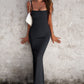 Spaghetti Strap Bodyline Maxi Dress