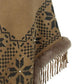 BeautifulMe Fringe Geometric Cape Sleeve Poncho