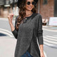 Round Neck Long Sleeve T-Shirt
