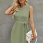 Women's SoDreamy Tied Round Neck Sleeveless Sweater Dress