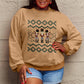 Simply Love Full Size Christmas Themed Nutcracker Graphic Long Sleeve Sweatshirt