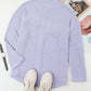 S&T Full Size Plush Button Down Collared Jacket